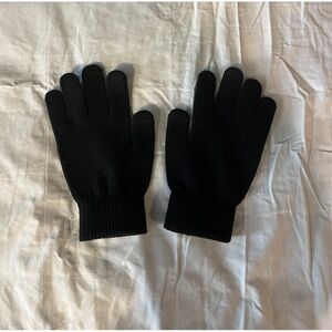 Black Gloves with Grips, OS